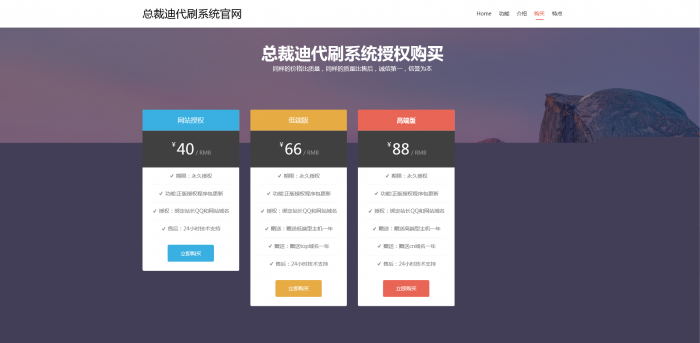 总裁迪Ds系统官网带后台插图1
