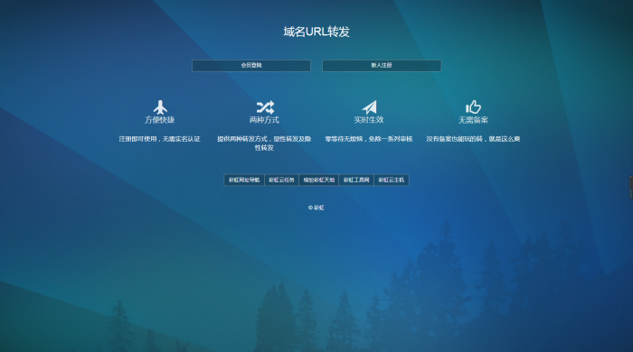 PHP域名url转发源码支持隐性转发-源来如此