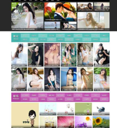 价值180的仿3641美女图库帝国CMS内核整站源码-源来如此