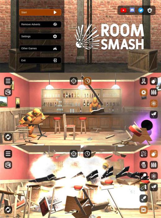 放松解压游戏 房间毁灭模拟器-源来如此