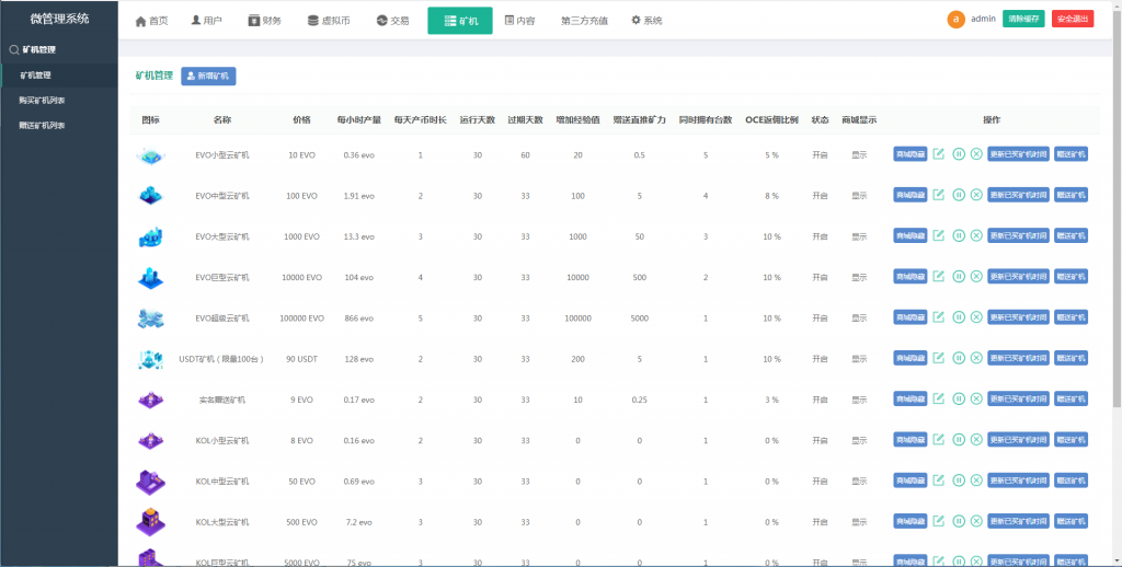 【尤泰链矿机】区块链挖矿系统+链上钱包[运营版]【站长亲测】插图18