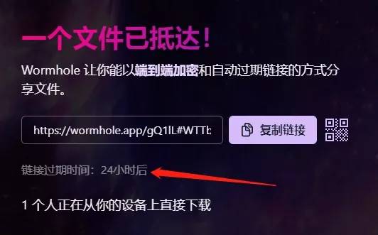 虫洞支持10GB以内的文件上传,吊打奶牛快传!插图5 虫洞支持10GB以内的文件上传,吊打奶牛快传!插图5