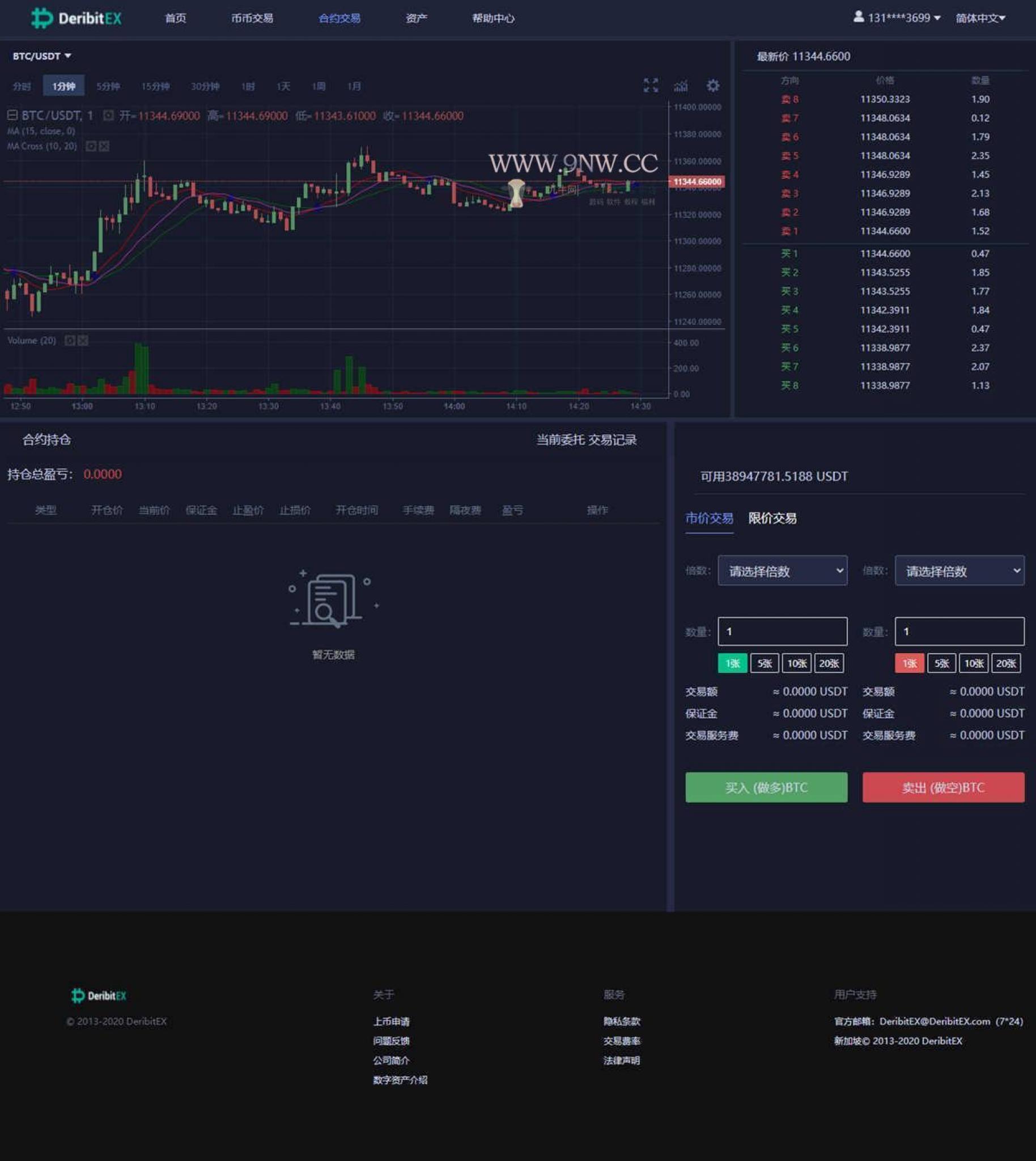 价值4万的「优化版」数字资产交易所源码｜币币交易｜C2C交易｜交易机器人｜撮合交易｜合约交易插图1