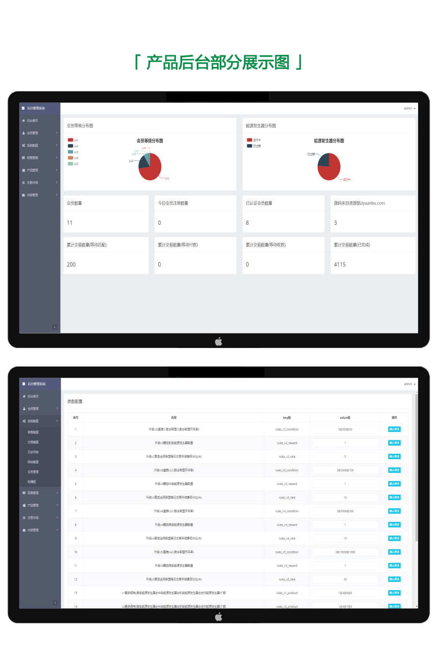 【Thinkphp魔晶挖矿区块链】运营版+晶盒数字资产交易超级能源新应用+矿机市场开源插图1