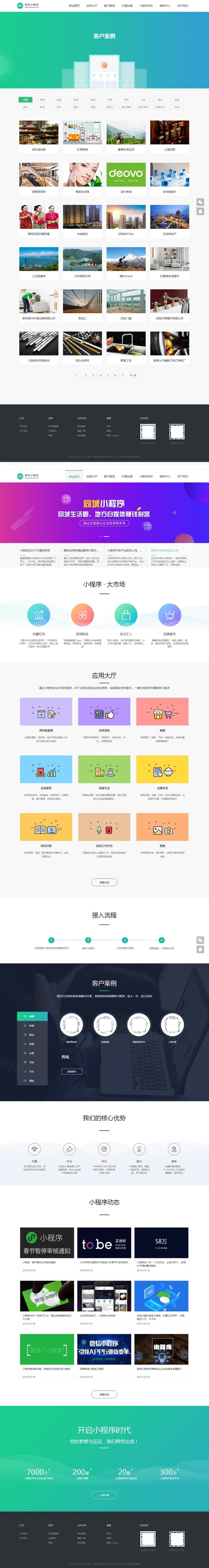 微信小程序开发代理展示销售网站源码（手机同步）产品介绍-源来如此